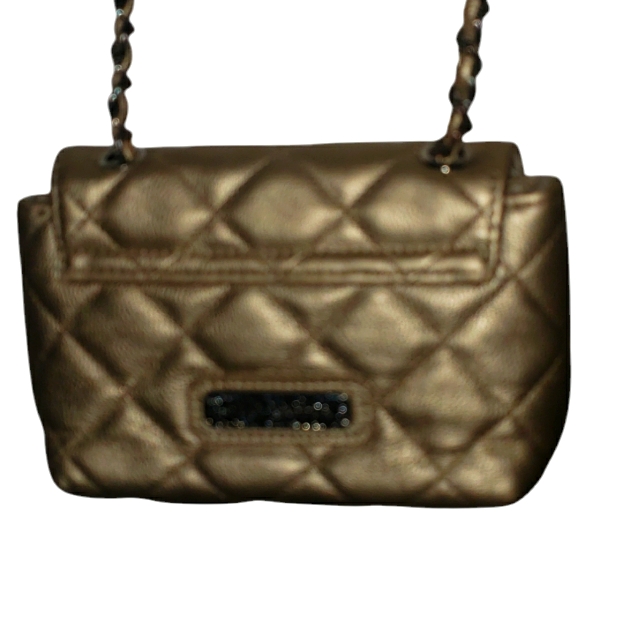 Steve Madden Metallic Gold Crossbody Guc